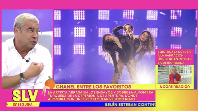 Jorge Javier apoya a Chanel y pide al 'Deluxe' ser corresponsal en Eurovisión: "Me pago yo el billete"
