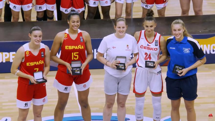 La mallorquina Noa Djiu Morro se proclama campeona de Europa sub 20 de baloncesto