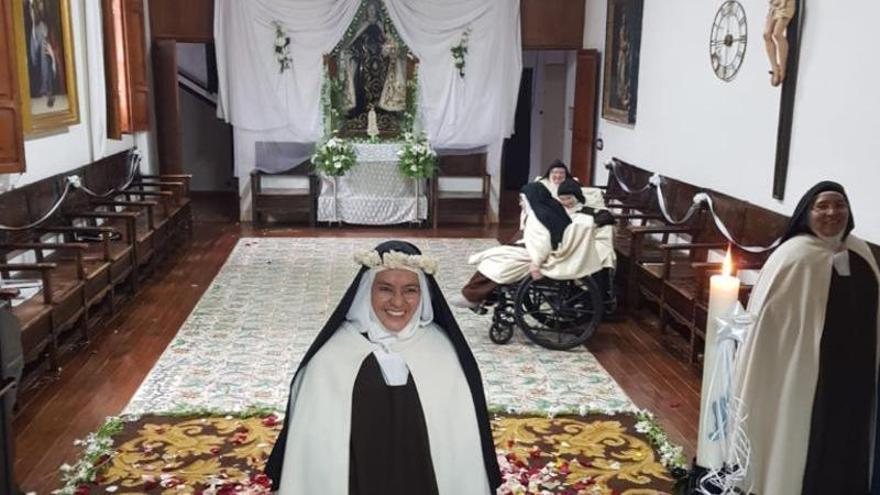 Nueva monja de clausura en el Convento de Caudiel