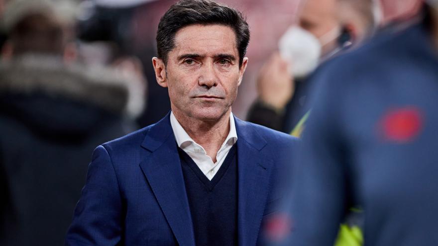 Marcelino: "No tengo ningún pero que poner a los jugadores"