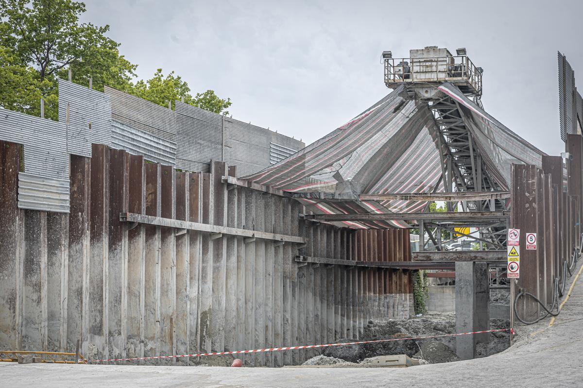 Los camiones toman el Camp Nou: empiezan las obras del estadio