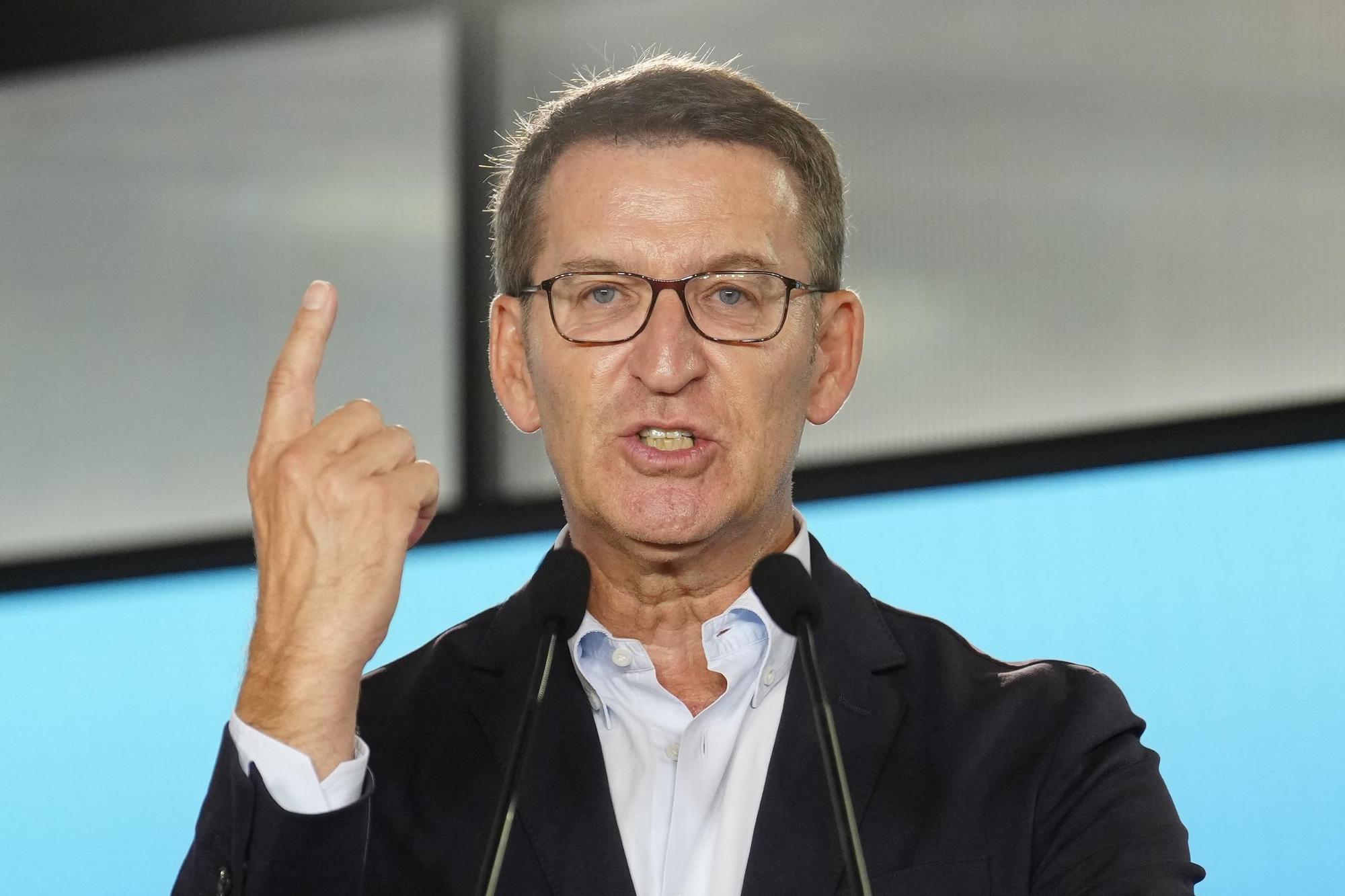 El presidente del Partido Popular, Alberto Núñez Feijóo, en una imagen de archivo.
