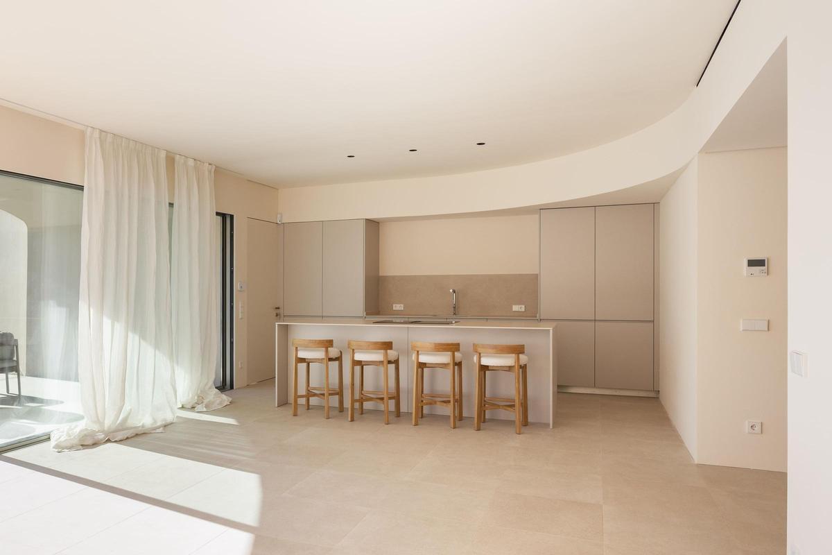 Vivienda en la urbanización Alfinach (Puçol), en una imagen reciente.