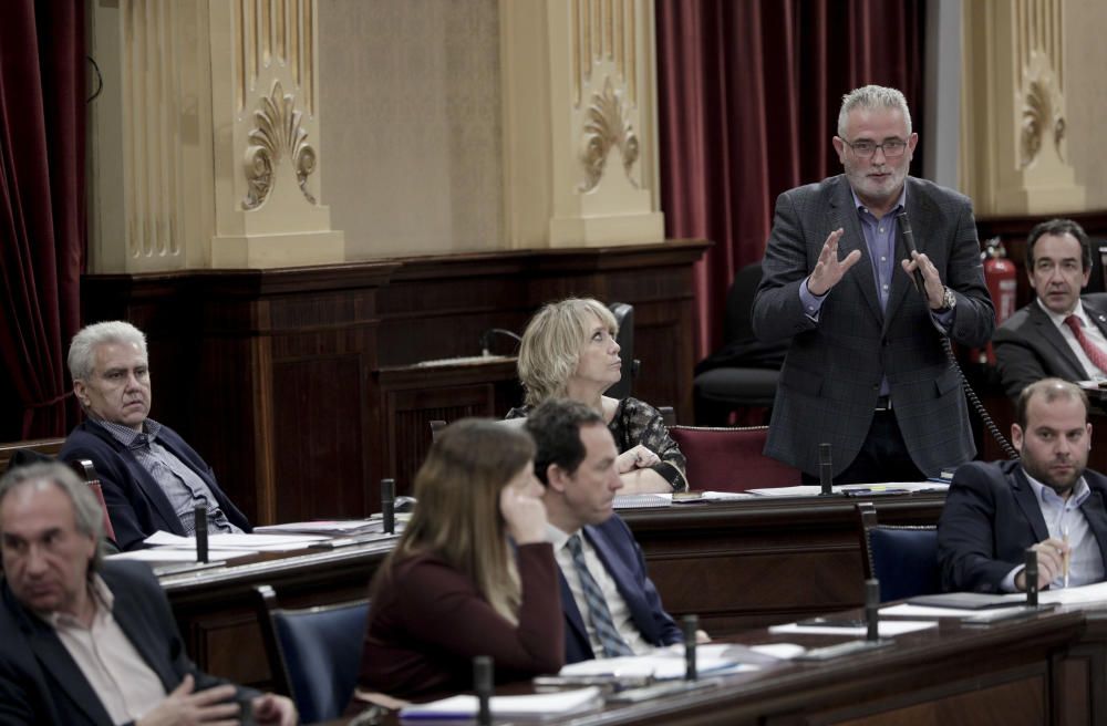 Pleno del Parlament del día 18 de febrero de 2020