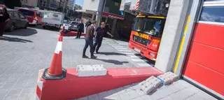 El parque de Bomberos de Jaime II, nivelado doce años después de su inauguración