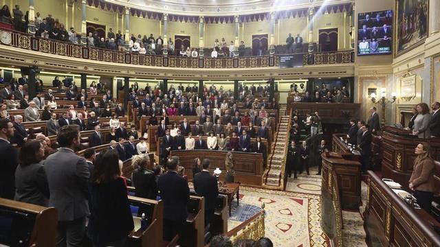 Diputats a l’hemicicle del Congrés dels Diputats en una sessió de control al Govern. | EDUARDO PARRA / EUROPA PRESS