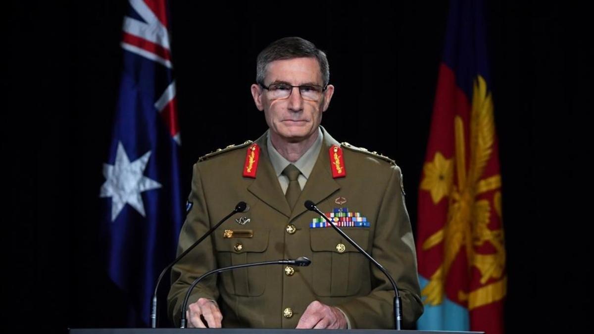 El jefe del Ejército australiano, Angus Campbell.