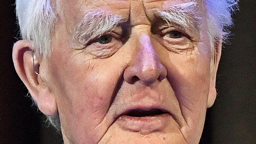 John Le Carré,  el pasado mes de enero. | EFE