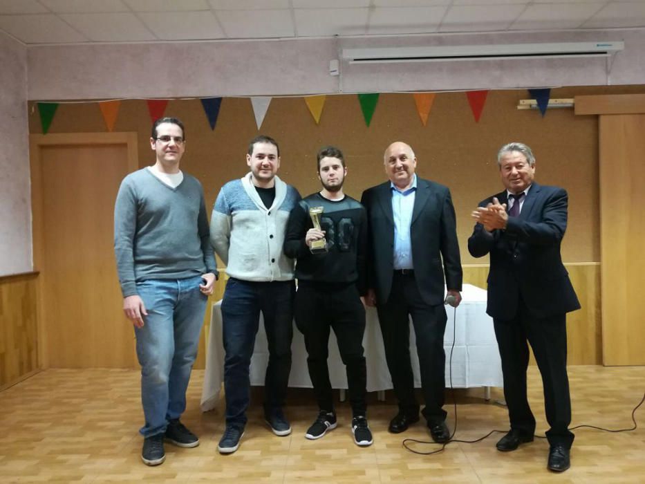 Entrega de premios de la Liga de Bolos Huertanos