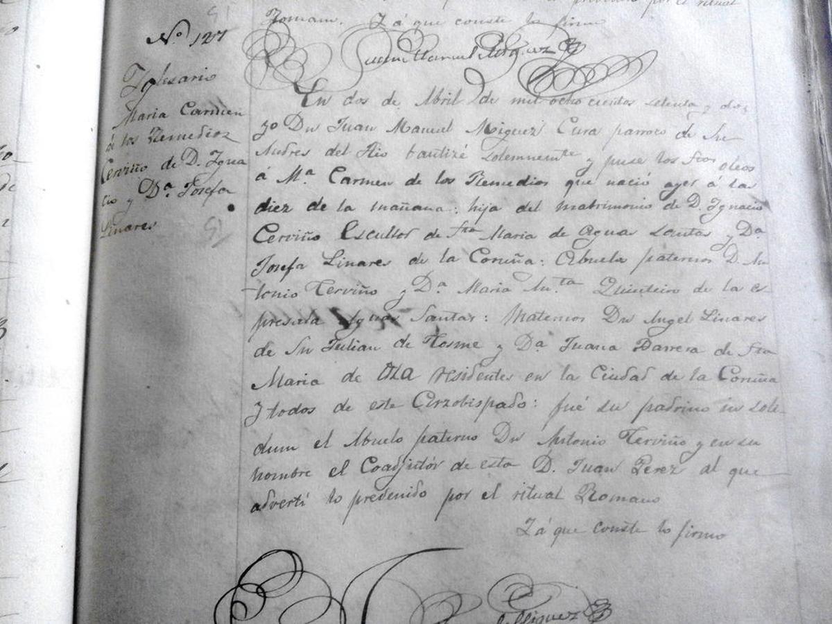 A presenza do escultor no Hío entre 1869 e 1872