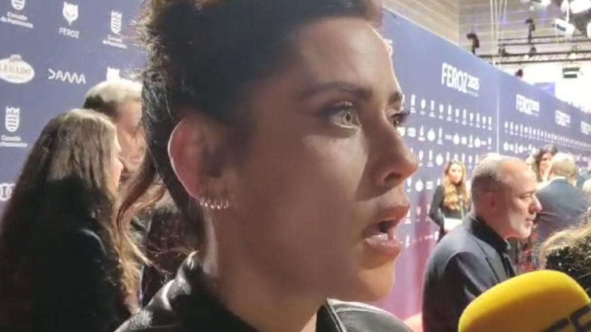 María León, en los Premios Feroz