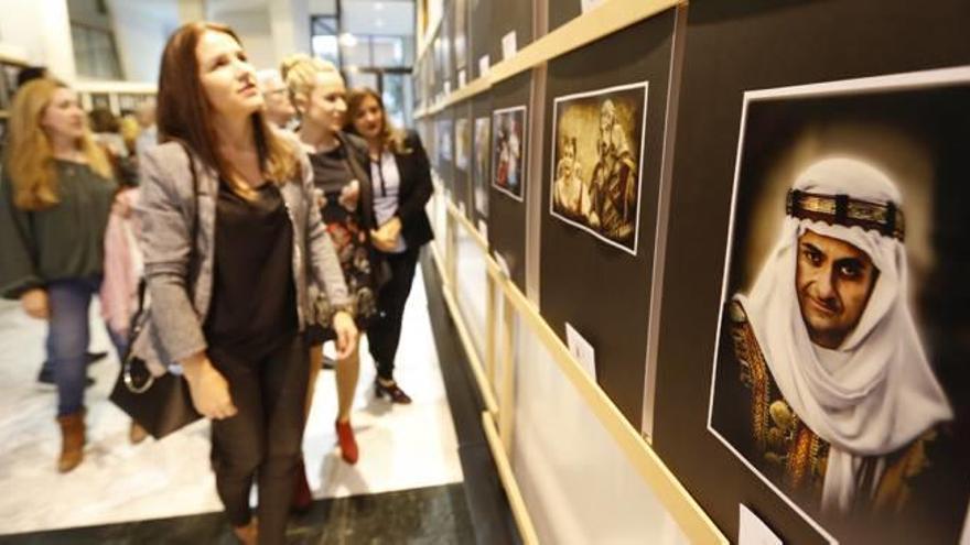 Parte de la muestra de fotografía que acogió la Casa de Cultura de Crevillent