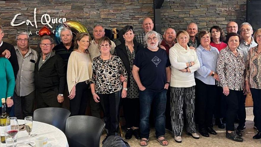 Trobada d’avinyonencs i avinyonenques que fan 70 anys