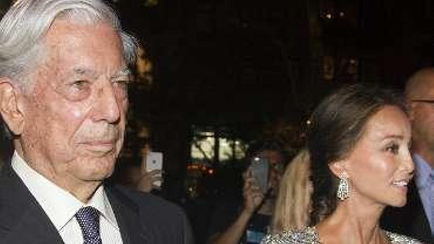 Vargas Llosa e Isabel Preysler.