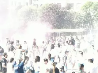 EN IMÁGENES: Corvera vibra con su "Folixa de los colores"