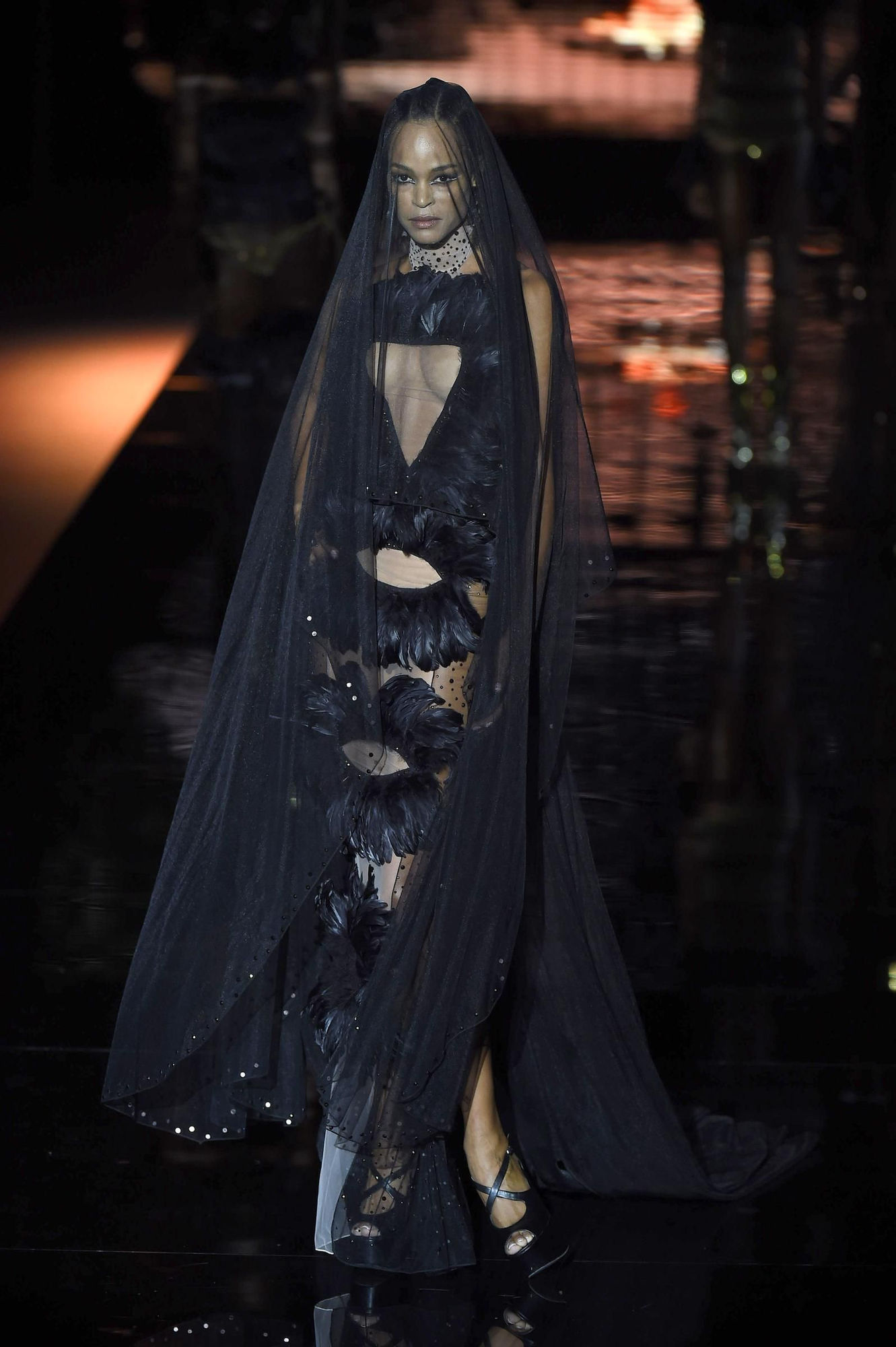 MBFWM: Andrés Sardá Primavera/Verano 2016, vestido negro