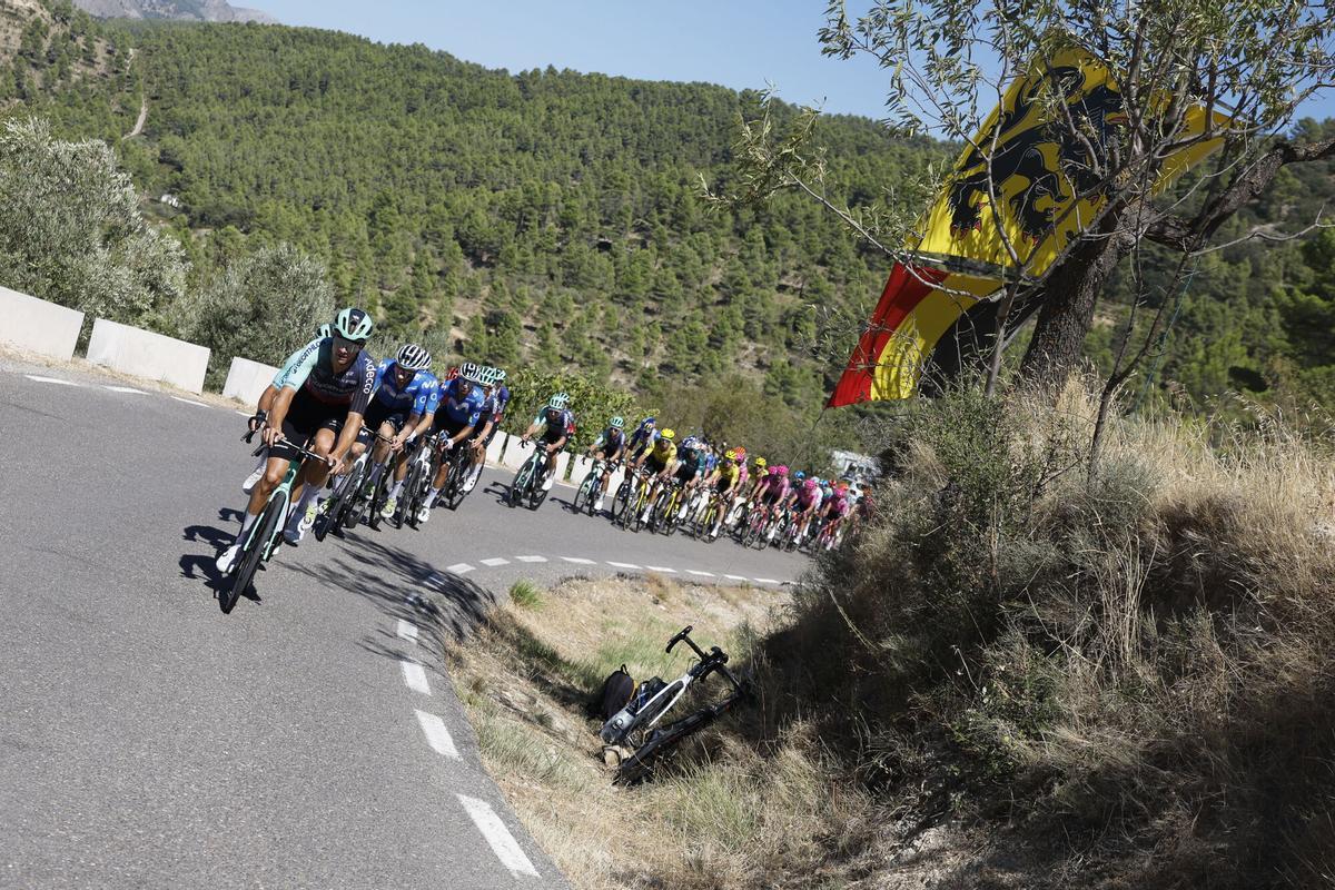 La etapa 9 de la Vuelta a España, en imágenes.