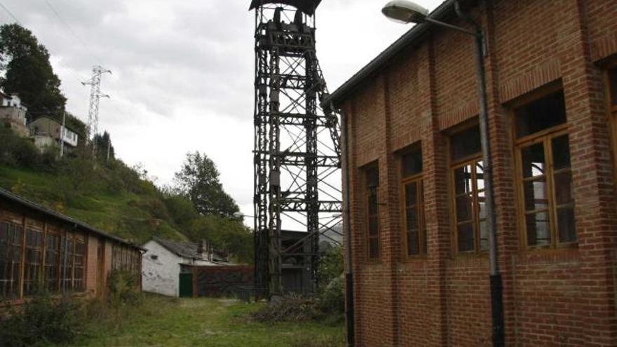 Instalaciones de la antigua mina de San Vicente, recuperadas por una escuela taller.