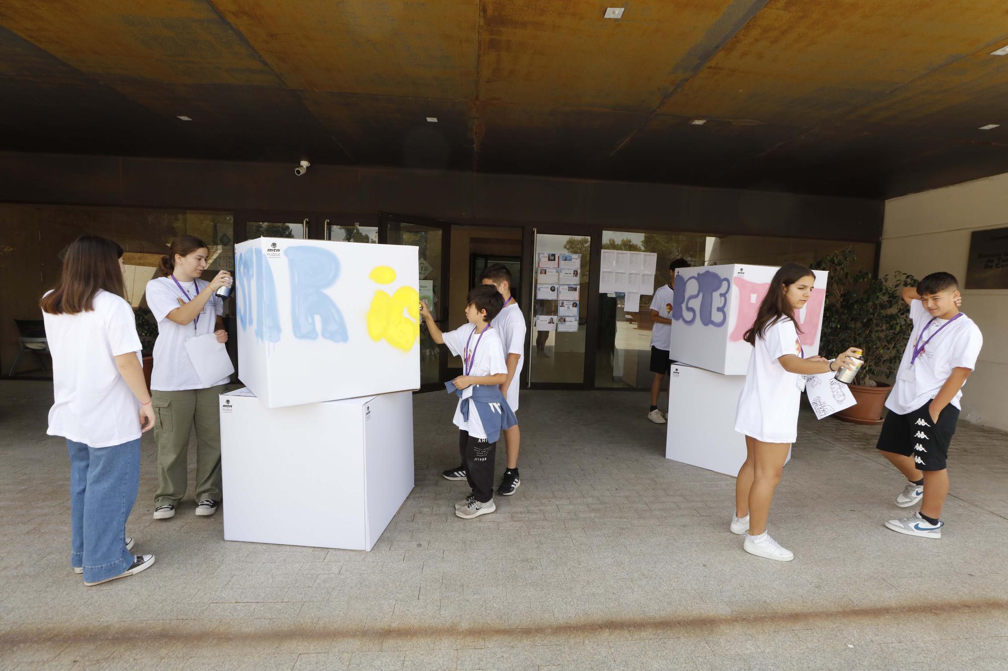 Galería de imágenes de los talleres estudiantiles celebrados en la UIB de Ibiza