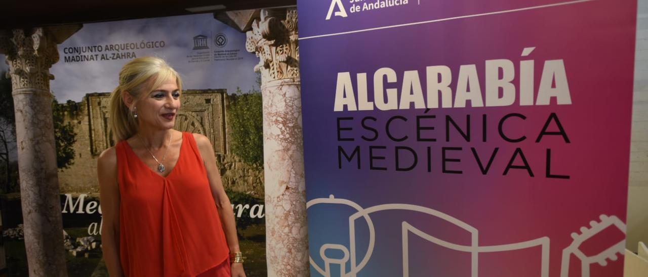 Patricia del Pozo, en la presentación de &#039;Algarabía escénica medieval&#039;.