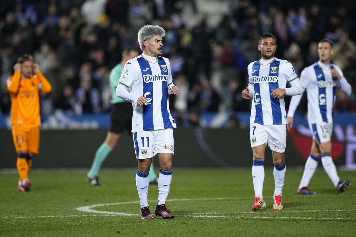 Copa del Rey | Leganés - Real Madrid, en imágenes