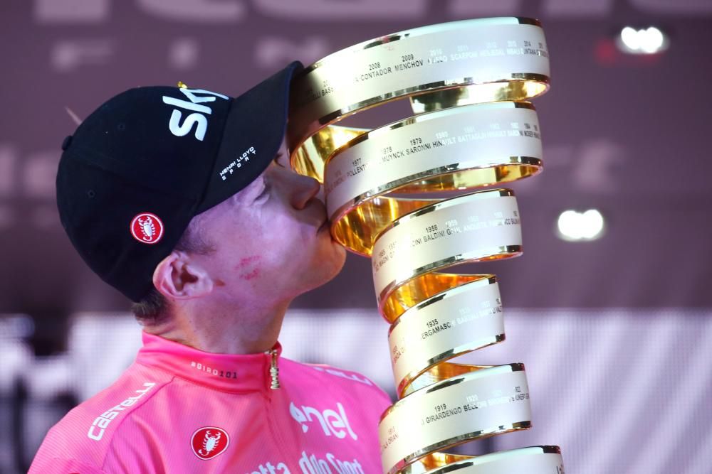 Chris Froome gana su primer Giro de Italia