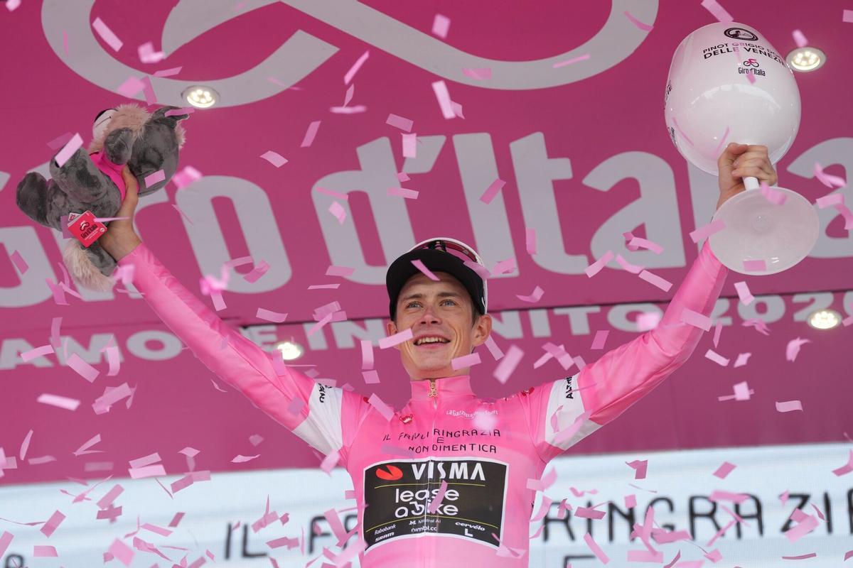 Las mejores imágenes de la 21ª etapa del Giro de Italia.