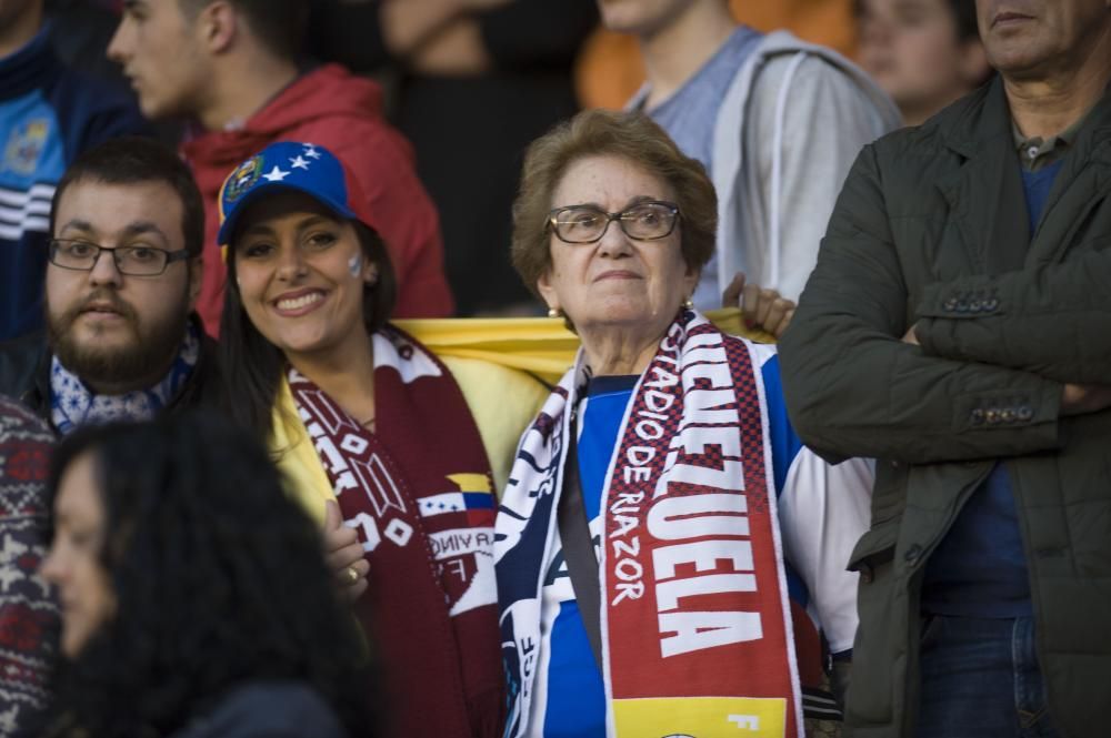 Gran ambiente en el Galicia-Venezuela de Riazor