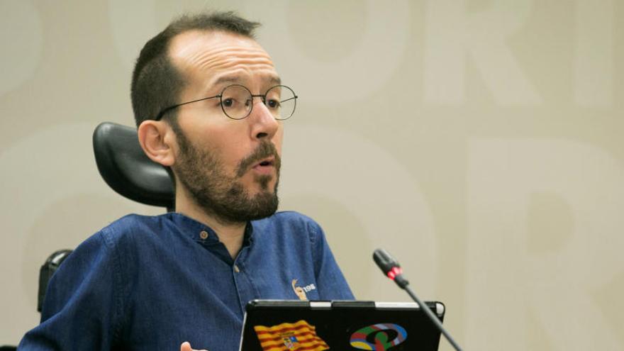 Pablo Echenique confía en que todo salga bien.