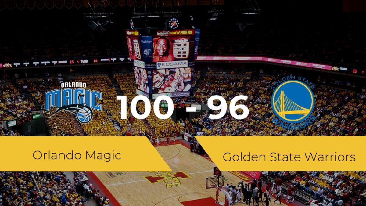 Orlando Magic se lleva la victoria frente a Golden State Warriors por 100-96