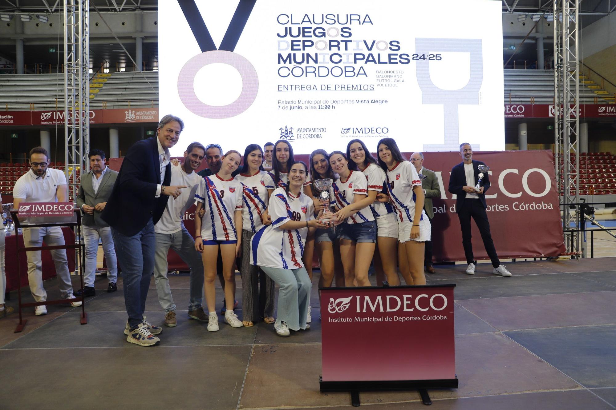 La entrega de premios de los Juegos Municipales en imágenes