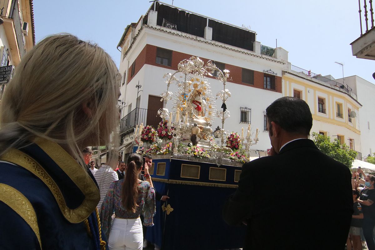 Procesión de la Virgen de la Cabeza en Córdoba