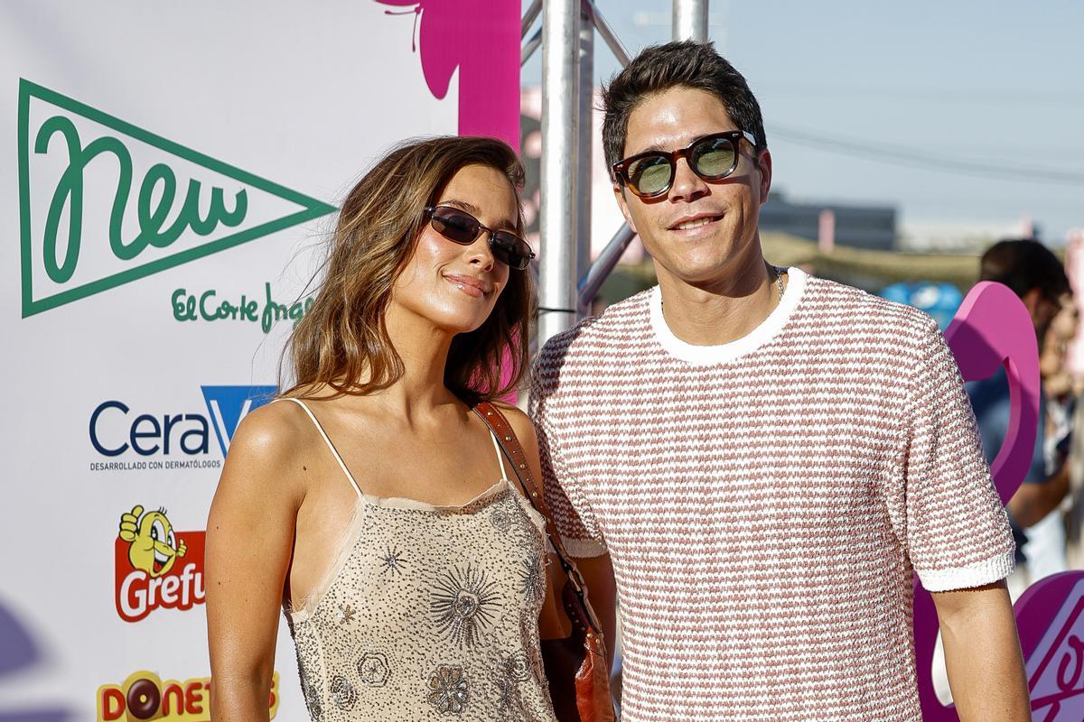 María Pombo junto a su marido, Pablo Castellano, en un evento