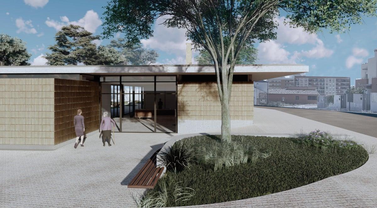 Diseño del futuro centro de día de alzheimer de Albaida.