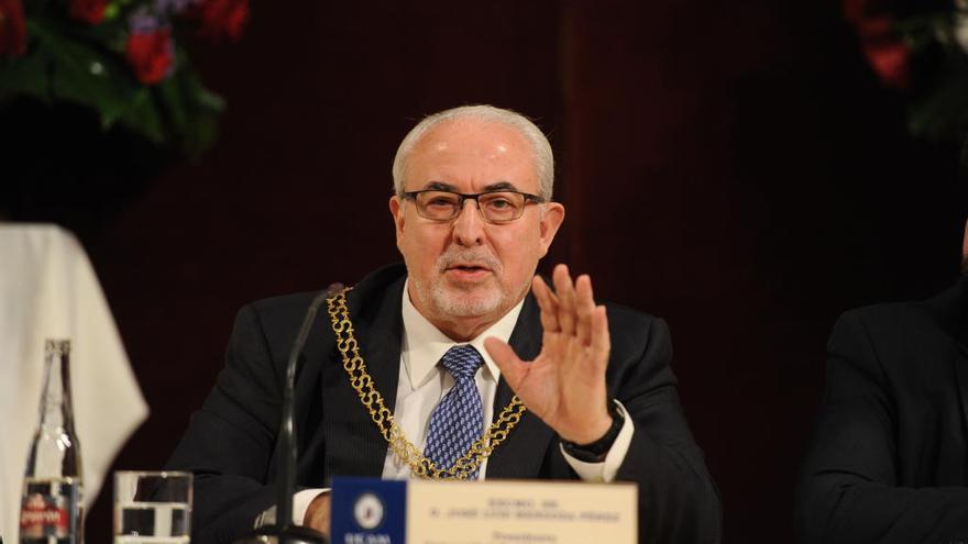 El presidente de la Universidad Católica San Antonio de Murcia, José Luis Mendoza