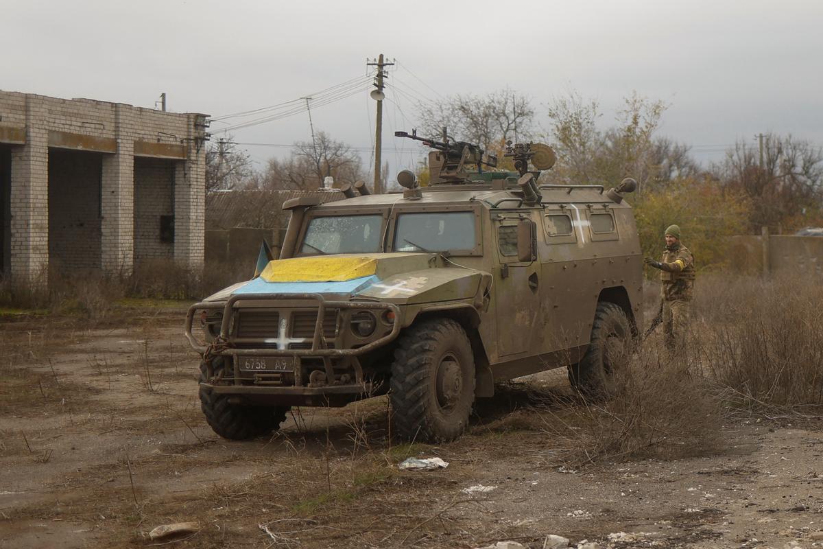 El Ejército de Ucrania entra en Jersón