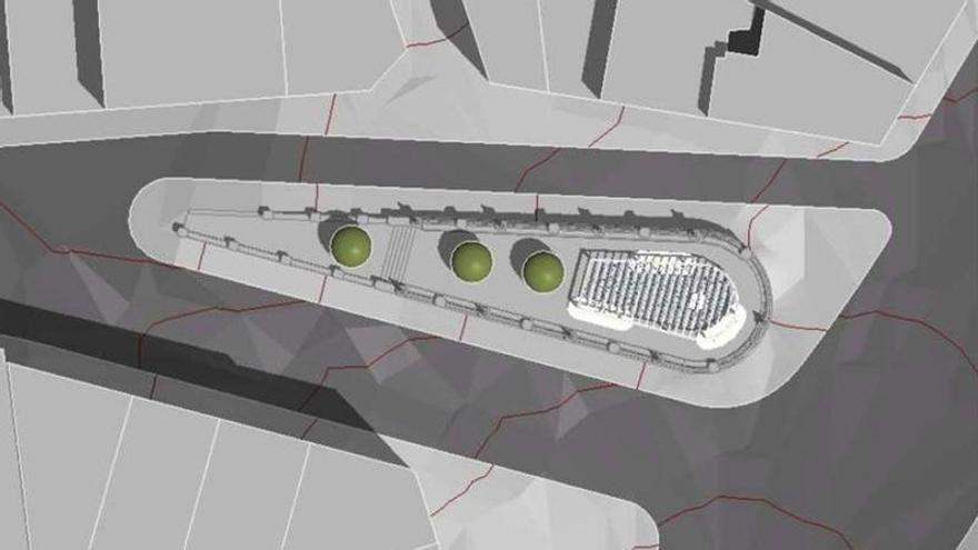 La lágrima de San Roque de A Coruña se convertirá en un Espazo TEU con terraza, sala de reuniones y área infantil