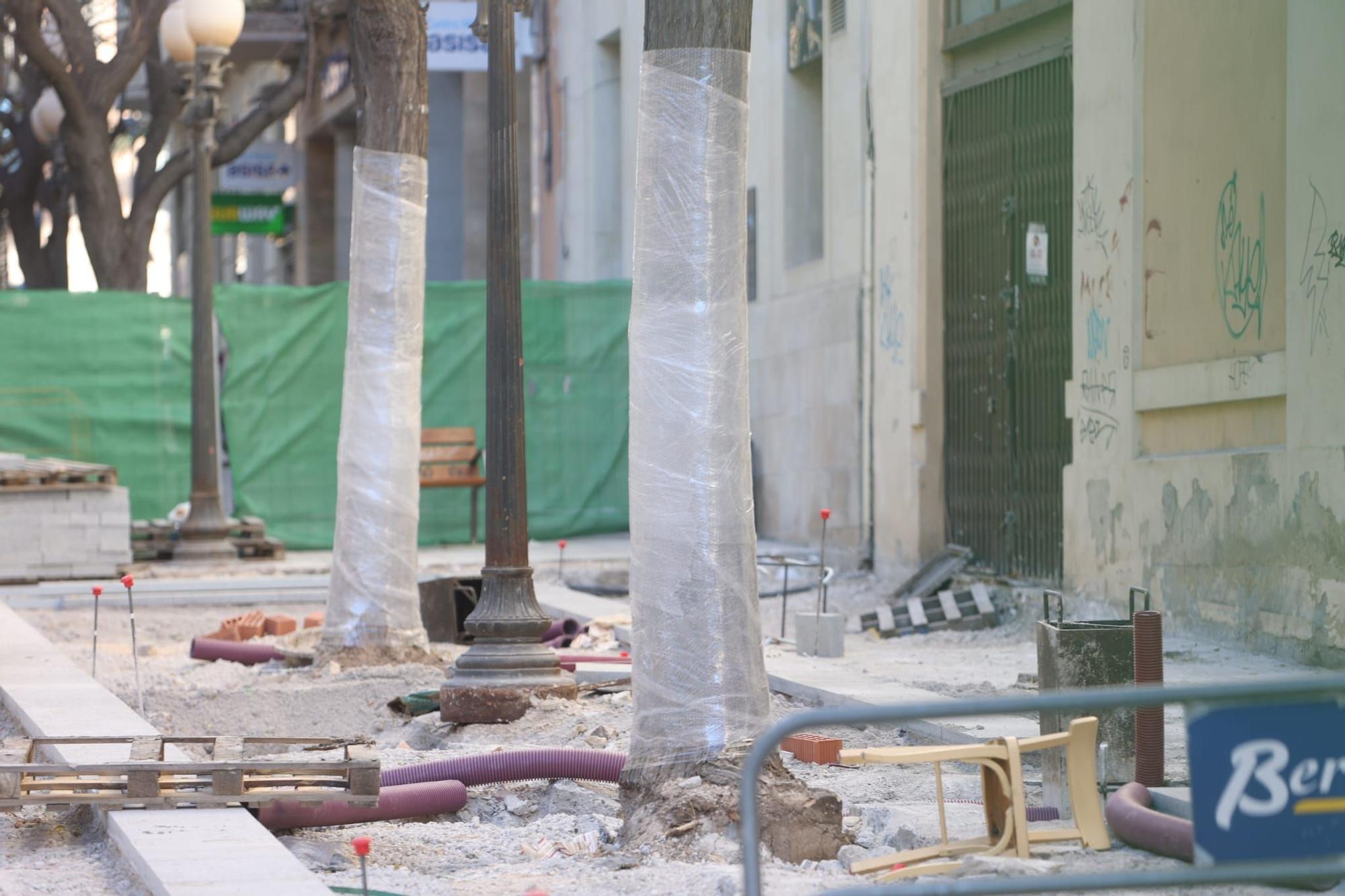 Melias recubiertas con materiales protectores en Alicante