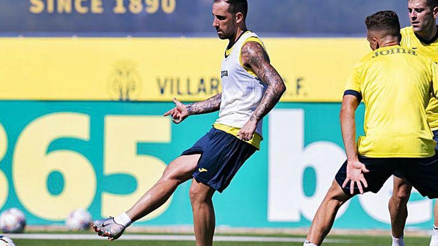 Paco en un entrenamiento.