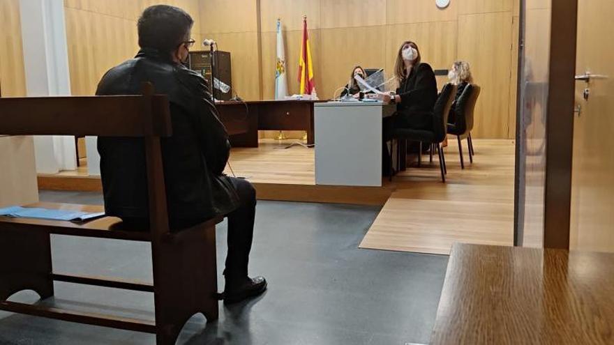 El cura acusado, Pablo Serafín E. D., este lunes, en la última sesión del juicio.