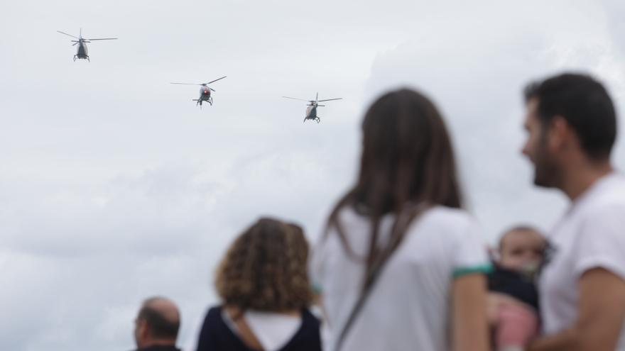 En imágenes: Inicio de los ensayos del Festival Aéreo de Gijón