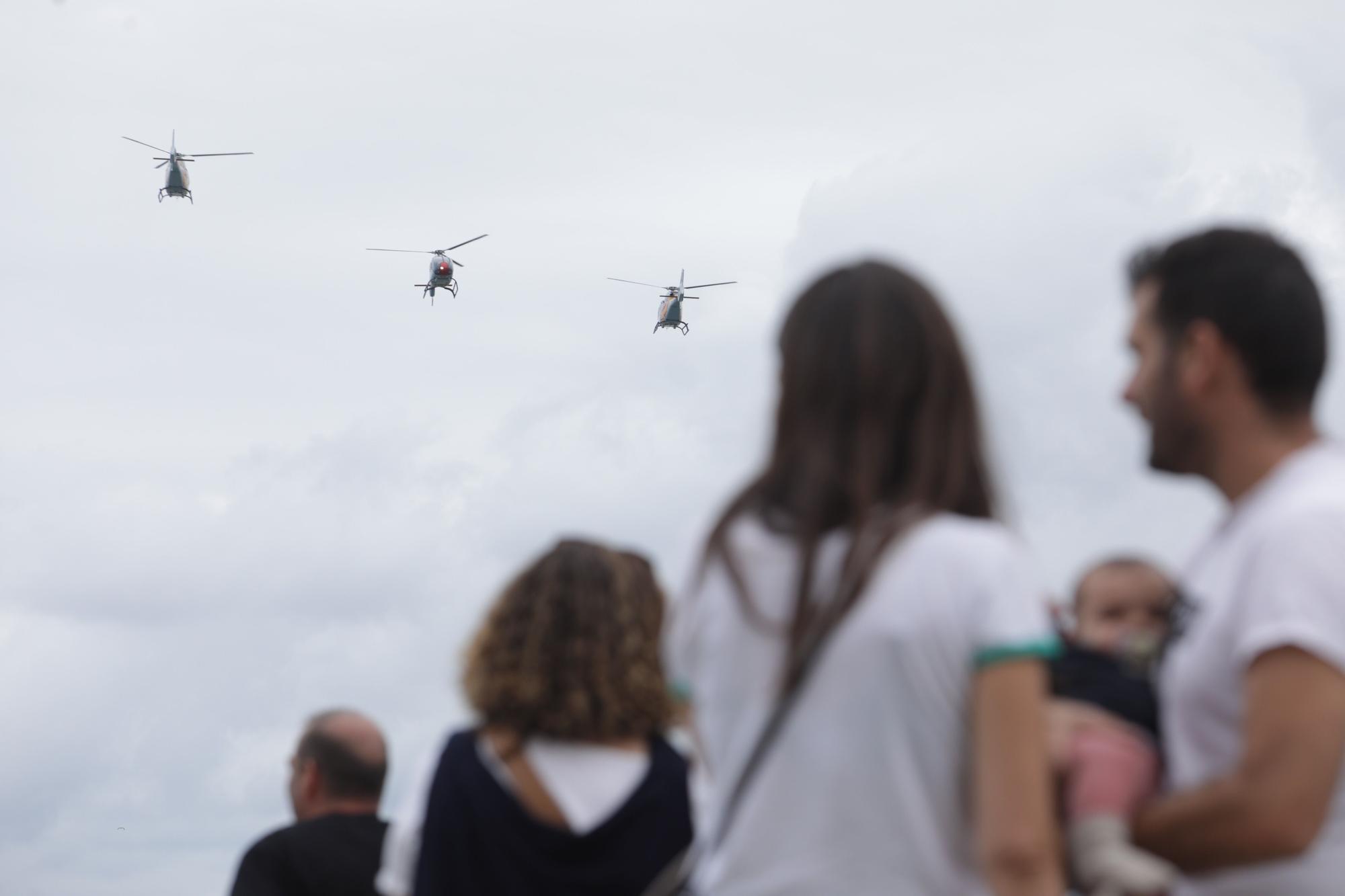 En imágenes: Inicio de los ensayos del Festival Aéreo de Gijón