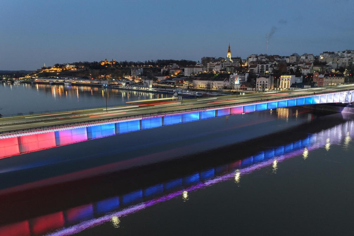 Vista general de Belgrado.