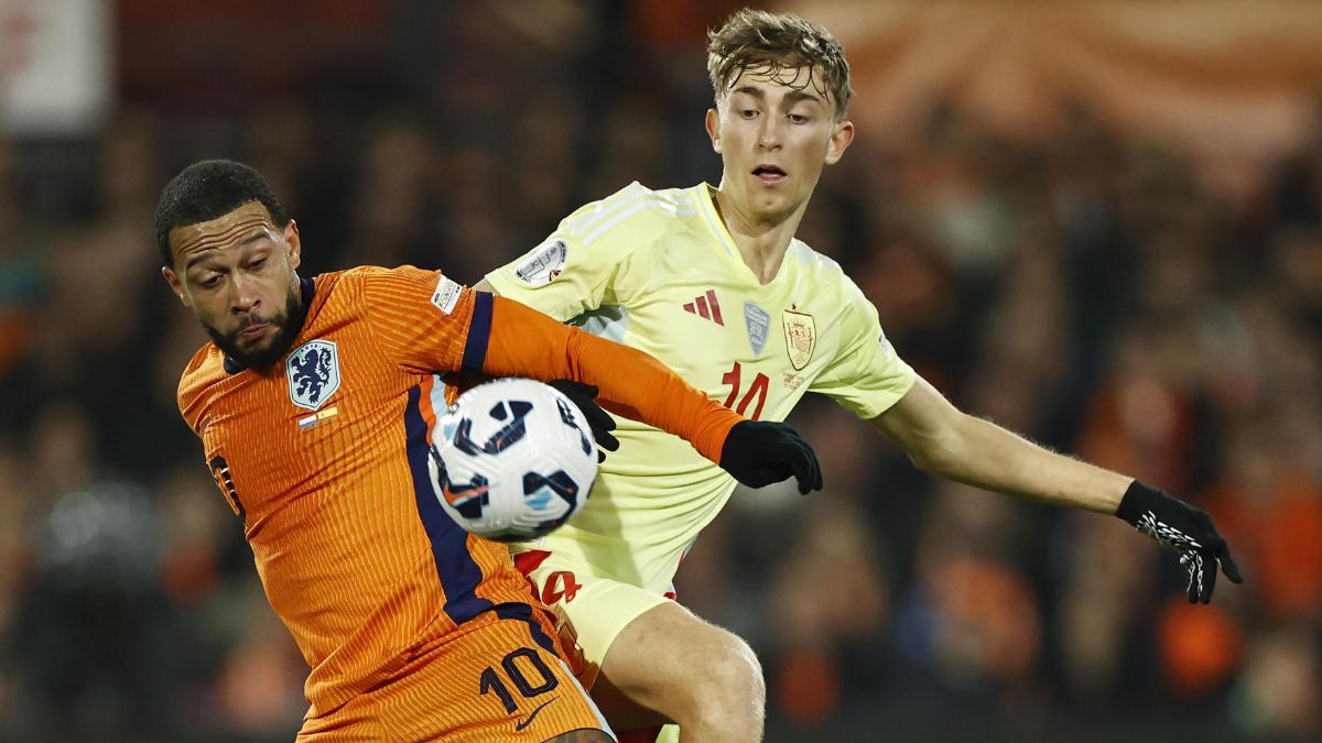 España y Países Bajos se juegan esta noche el pase a la Final Four de la Nations League