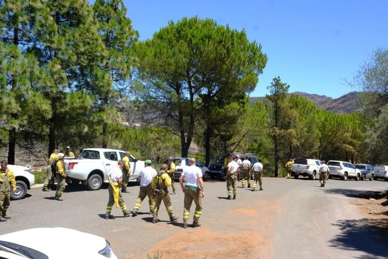 Consecuencias del incendio: De Valleseco a Artenar