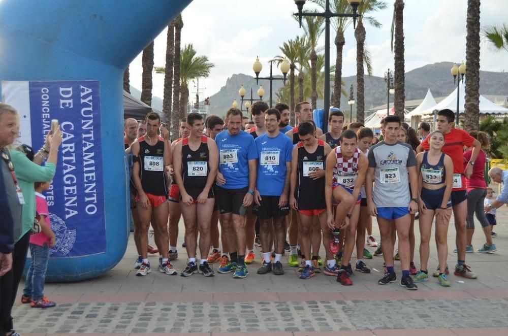 La Carrera Puerto de Cartagena encumbra a Franco y Del Solar