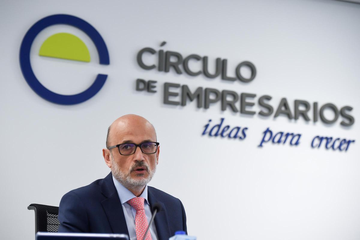 El presidente del Círculo de Empresarios, Manuel Pérez-Sala.