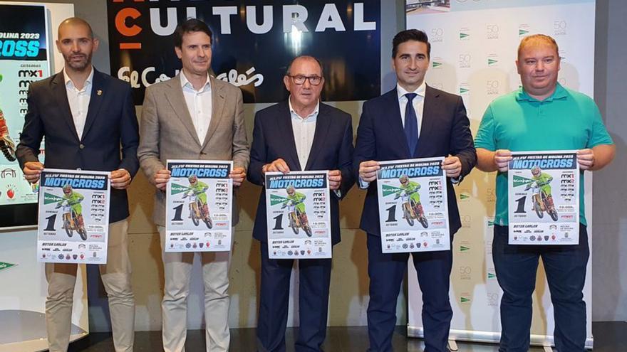 El Motocross de Molina-Trofeo El Corte Inglés, con más de un centenar de pilotos