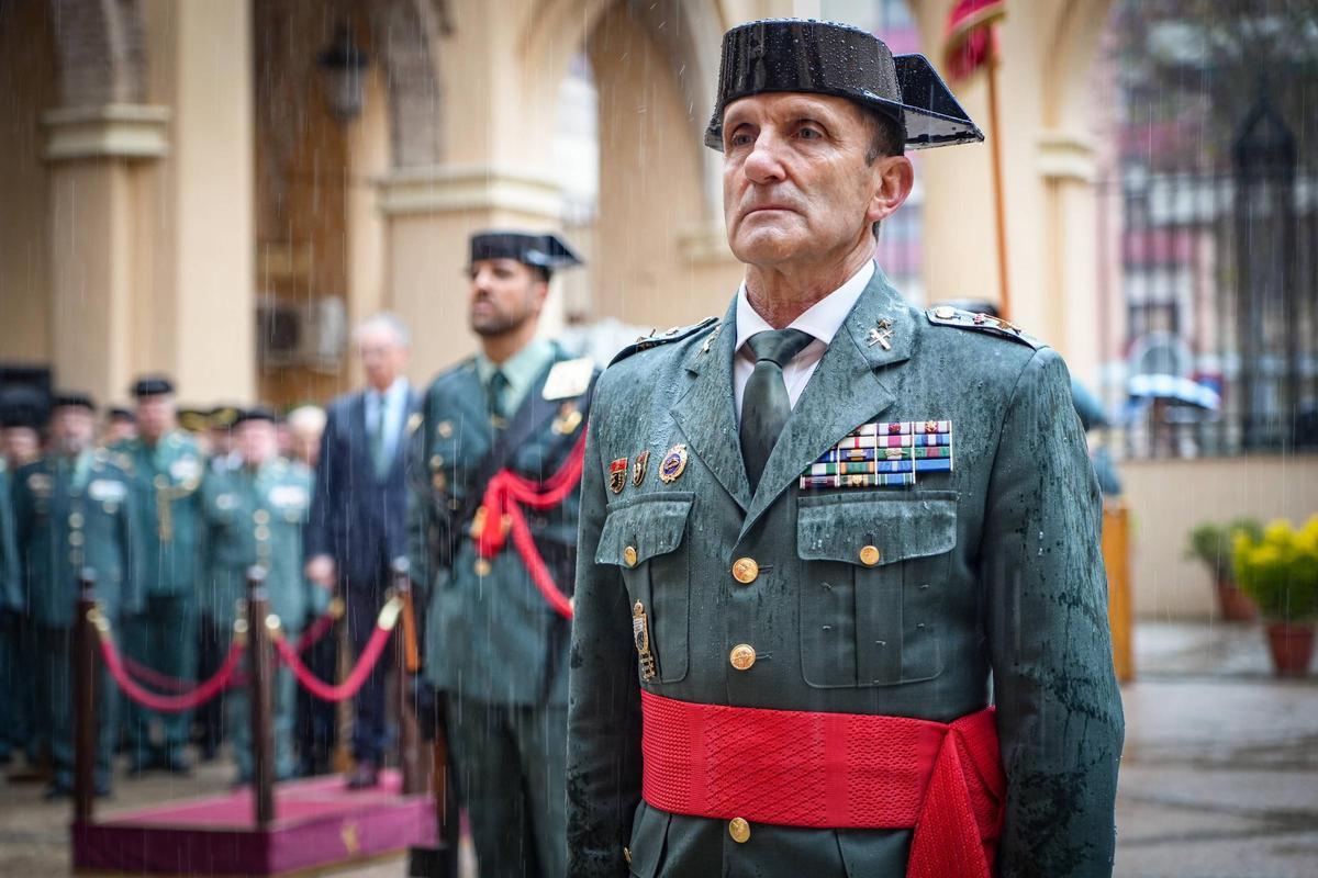 Fotogalería | Homenaje de despedida al general de división José Manuel Santiago Marín