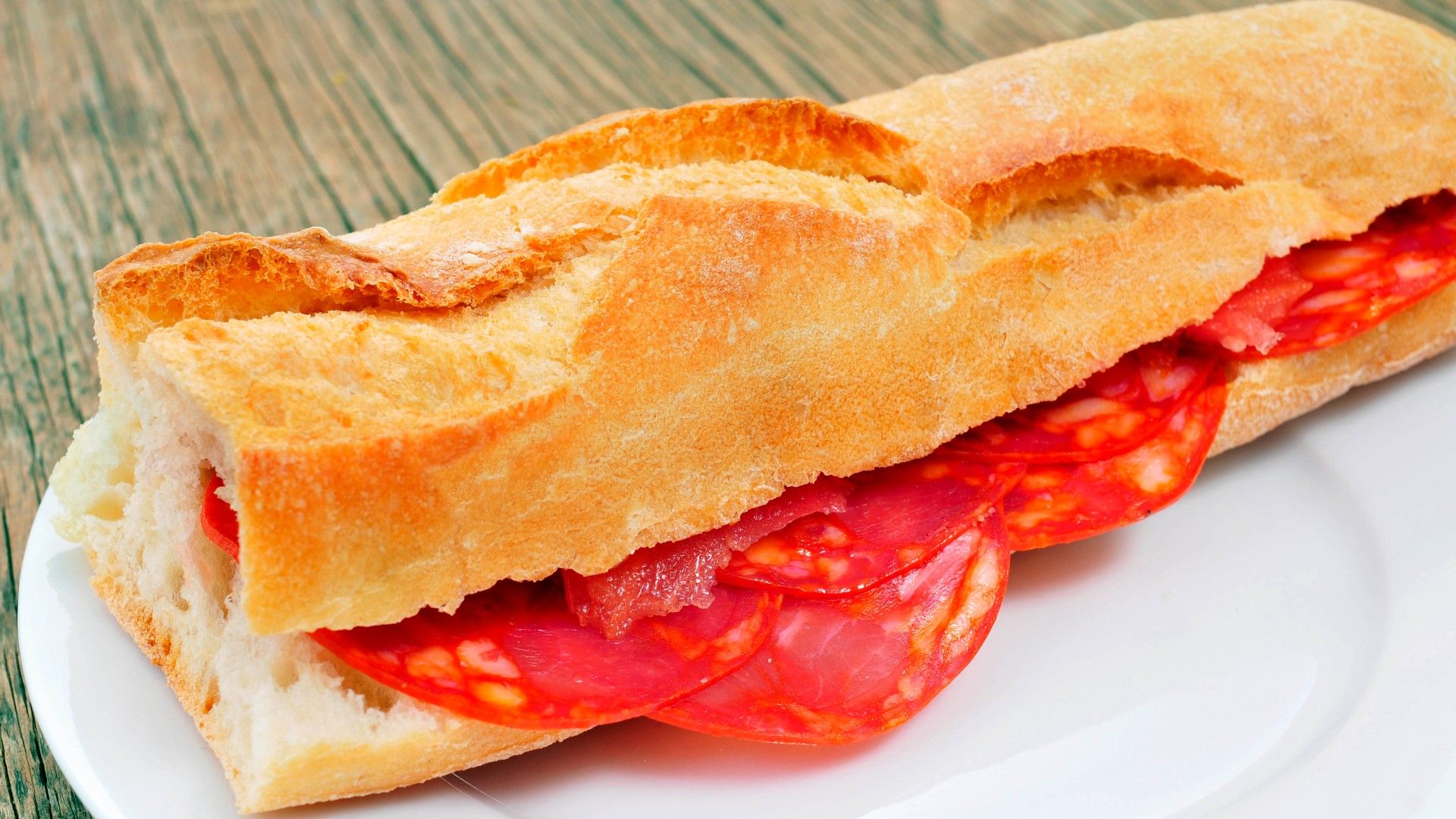 Bocadillo de chorizo